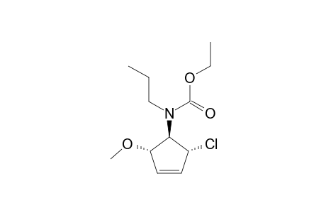 3-Chloro-4-[(N-propylamino)-5-methoxycyclopentene