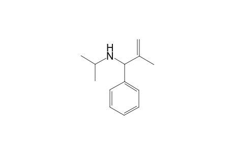 N-Isopropyl-2-methyl-1-phenylprop-2-en-1-amine