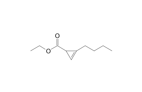 2-Butyl-1-cycloprop-2-enecarboxylic acid ethyl ester