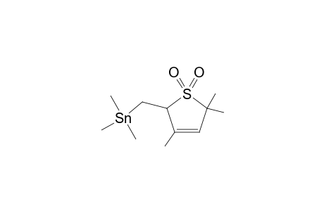 2,2,4-Trimethyl-5-trimethylstannylmethyl-3-thiolene-1,1-dioxide