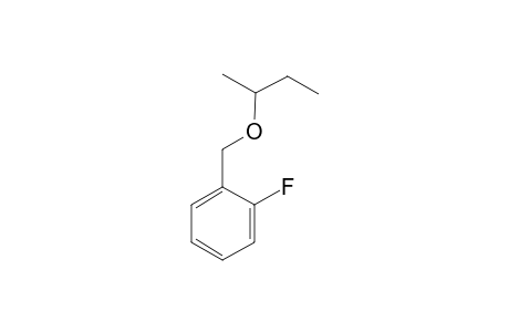 (2-Fluorophenyl) methanol, 1-methylpropyl ether