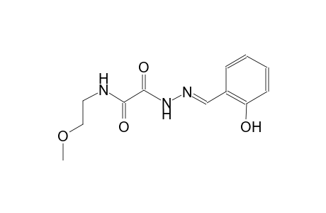 acetic acid, [(2-methoxyethyl)amino]oxo-, 2-[(E)-(2-hydroxyphenyl)methylidene]hydrazide
