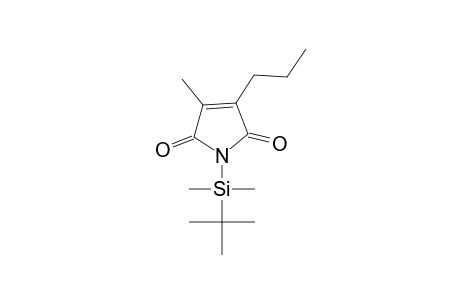 1-(tert-butyldimethylsilyl)-3-methyl-4-propyl-1H-pyrrole-2,5-dione
