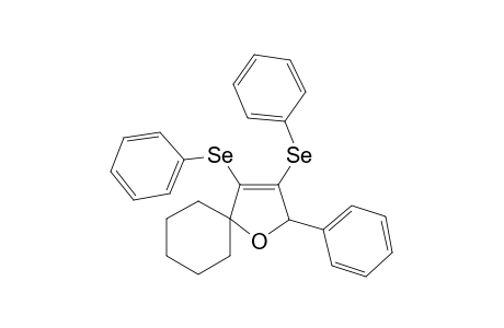 2-Phenyl-3,4-bis(phenylselanyl)-1-oxaspiro[4.5]dec-3-ene