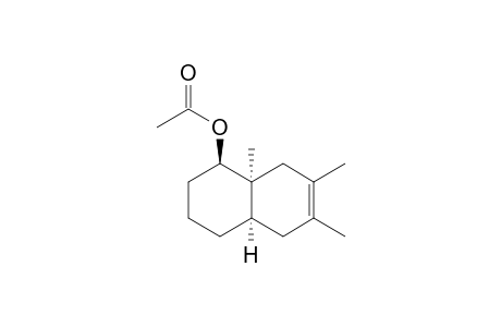 Acetic acid (1R,4aR,8aS)-6,7,8a-trimethyl-1,2,3,4,4a,5,8,8a-octahydro-naphthalen-1-yl ester