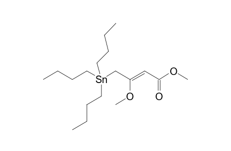 Methyl 3-methoxy-4-(tributylstannyl)-2-butenecarboxylate