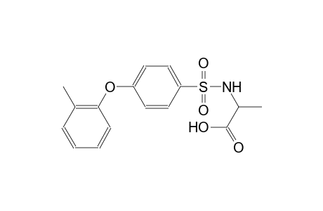 N-{[4-(2-methylphenoxy)phenyl]sulfonyl}alanine