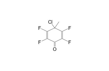 4-CHLORO-4-METHYLPERFLUOROCYCLOHEXA-2,5-DIEN-1-ONE