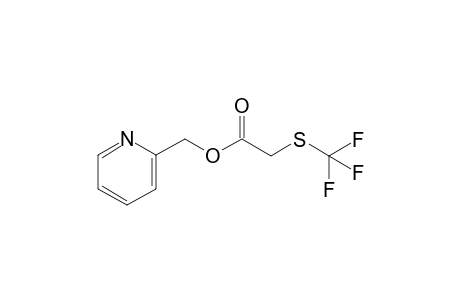 2-[(trifluoromethyl)thio]acetic acid 2-pyridinylmethyl ester