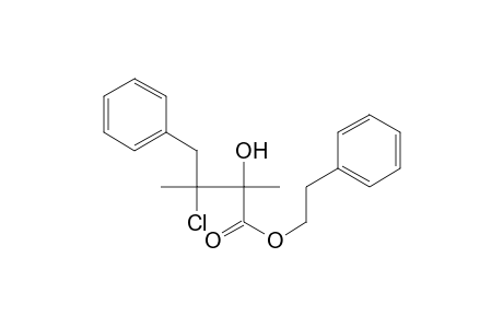 Phenethyl 3-Benzyl-3-chloro-2-hydroxy-2-methylbutanoate