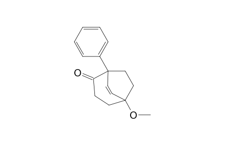 1-Phenyl-5-methoxybicyclo(3.2.2)non-6-en-2-one