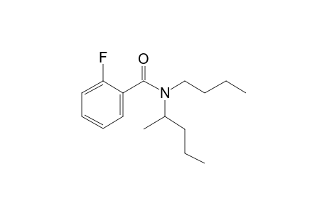 Benzamide, 2-fluoro-N-(2-pentyl)-N-butyl-