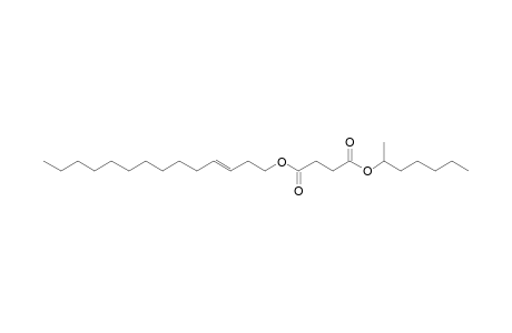 Succinic acid, hept-2-yl tetradec-3-en-1-yl ester