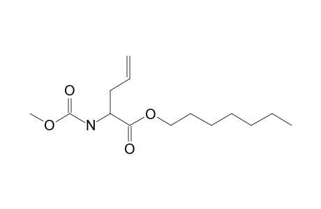 L-Allylglycine, N-methoxycarbonyl-, heptyl ester