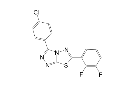 [1,2,4]triazolo[3,4-b][1,3,4]thiadiazole, 3-(4-chlorophenyl)-6-(2,3-difluorophenyl)-