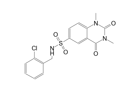 N-(2-chlorobenzyl)-1,3-dimethyl-2,4-dioxo-1,2,3,4-tetrahydro-6-quinazolinesulfonamide