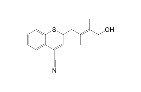 4-Cyano-2-(4-hydroxy-2,3-dimethylbut-2-enyl)-2H-1-benzothiopyran