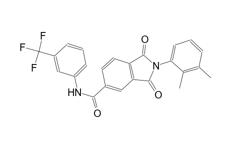 2-(2,3-dimethylphenyl)-1,3-dioxo-N-[3-(trifluoromethyl)phenyl]-5-isoindolinecarboxamide