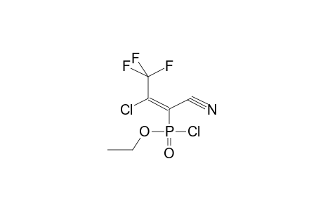 O-ETHYL(1-CYANO-2-TRIFLUOROMETHYL-2-CHLOROVINYL)CHLOROPHOSPHONATE(ISOMER 1)