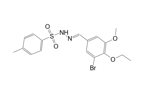N'-[(E)-(3-bromo-4-ethoxy-5-methoxyphenyl)methylidene]-4-methylbenzenesulfonohydrazide