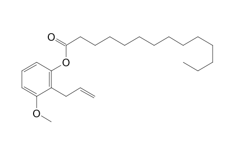 2-allyl-3-methoxyphenyl tetradecanoate