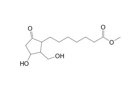 Methyl 7-[3'-hydroxy-2'-(hydroxymethyl)-5'-oxocyclopent-1'-yl]heptanoate