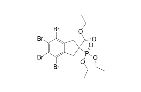ETHYL-2-(DIETHOXYPHOSPHORYL)-4,5,6,7-TETRABROMO-INDANE-2-CARBOXYLATE