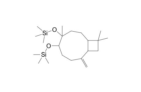 4,11,11-Trimethyl-8-methylene-4,5-bis[(trimethylsilyl)oxy]-bicyclo[7.2.0]undecane