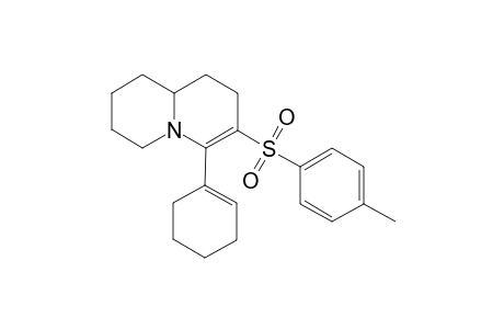 (+-)-4-(1-Cyclohexenyl)-3-(p-toluenesulfonyl)-.delta.-(3,4)-quinolizidine