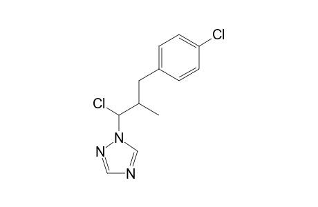 1H-1,2,4-Triazole, 1-[1-chloro-3-(4-chlorophenyl)-2-methylpropyl]-
