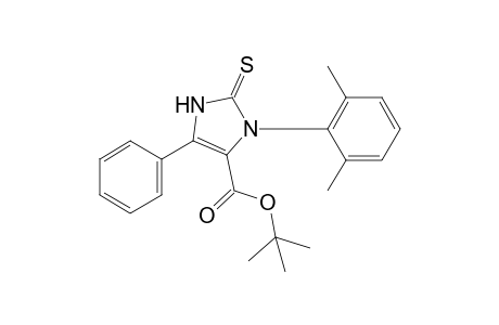 5-phenyl-2-thioxo-3(2,6-xylyl)-4-imidazoline-4-craboxylic acid, tert-butyl ester