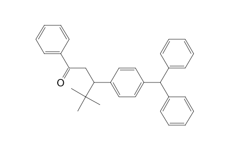 1-Pentanone, 3-[4-(diphenylmethyl)phenyl]-4,4-dimethyl-1-phenyl-