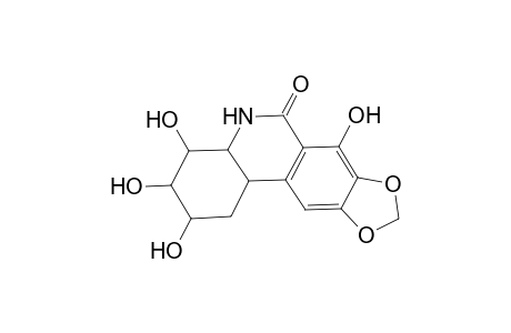 (1,3)Dioxolo(4,5-j)phenanthridin-6(2H)-one, 1,3,4,4a,5,11b-hexahydro-2,3,4,7-tetrahydroxy-, (2S-(2alpha,3beta,4beta,4abeta, 11balpha))-