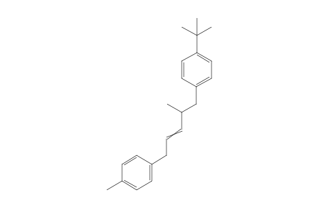 1-tert-Butyl-4-(2-methyl-5-p-tolylpent-3-enyl)benzene