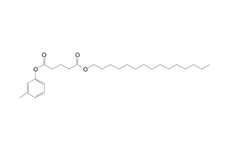 Glutaric acid, 3-methylphenyl pentadecyl ester