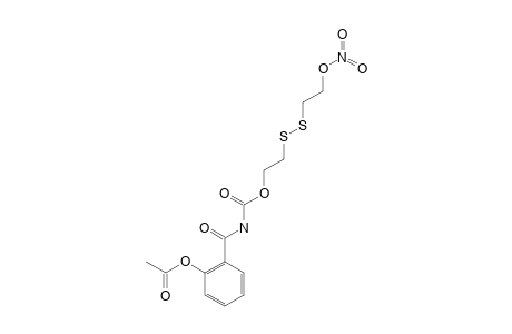 NO-NSAID;2-[[(2-[[2-(NITROOXY)-ETHYL]-DISULFANYL]-ETHOXY)-CARBONYL]-CARBAMOYL]-PHENYLACETATE