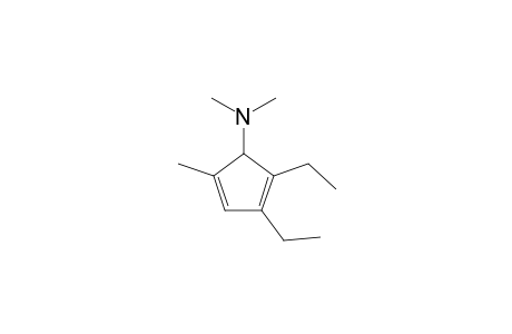 (2,3-diethyl-5-methyl-cyclopenta-2,4-dien-1-yl)-dimethyl-amine