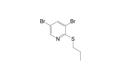 3,5-Dibromo-2-(propylthio)pyridine