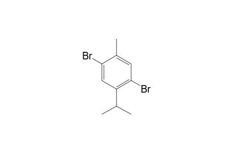 1,4-dibromo-2-methyl-5-propan-2-ylbenzene