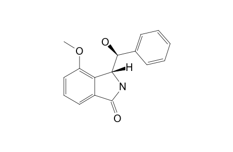 3-(HYDROXYPHENYLMETHYL)-4-METHOXY-ISOINDOLIN-1-ONE;ALPHA-(R*)-(3R*)-ISOMER