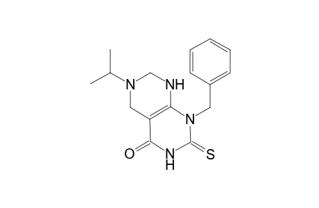 Pyrimido[4,5-d]pyrimidin-4(1H)-one, 2,3,5,6,7,8-hexahydro-6-(1-methylethyl)-1-(phenylmethyl)-2-thioxo-
