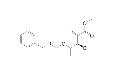 ANTI-METHYL-4-BENZYLOXYMETHOXY-3-HYDROXY-2-METHYLIDEN-PENTANOAT
