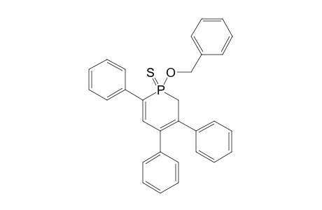 1-Benzyloxy-3,4,6-triphenyl-1,2-dihydrophosphorine-1-sulfide
