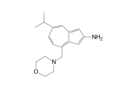 7-Isopropyl-4-(4-morpholinylmethyl)-2-azulenamine