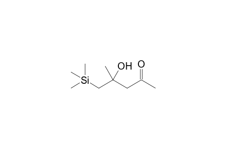 2-Methyl-4-keto-pentan-2-ol 1TMS