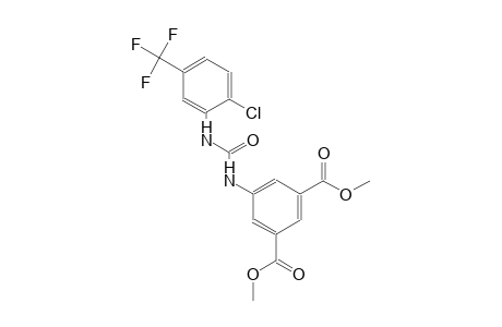 dimethyl 5-({[2-chloro-5-(trifluoromethyl)anilino]carbonyl}amino)isophthalate