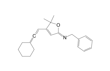 (Z)-N-Benzyl 4-(3,3-pentamethylenepropa-1,2-dienyl)-5,5-dimethylfuran-2(5H)-imine