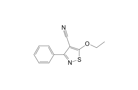 4-Isothiazolecarbonitrile, 5-ethoxy-3-phenyl-