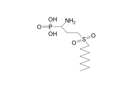3-OCTYLSULPHONYL-1-AMINOPROPYLPHOSPHONIC ACID