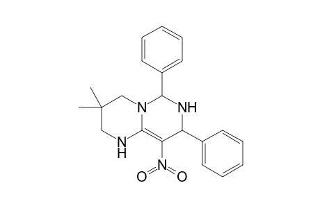 3,3-Dimethyl-9-nitro-6,8-diphenyl-1,3,4,6,7,8-hexahydro-2Hpyrimido[1,6-a]pyrimidine